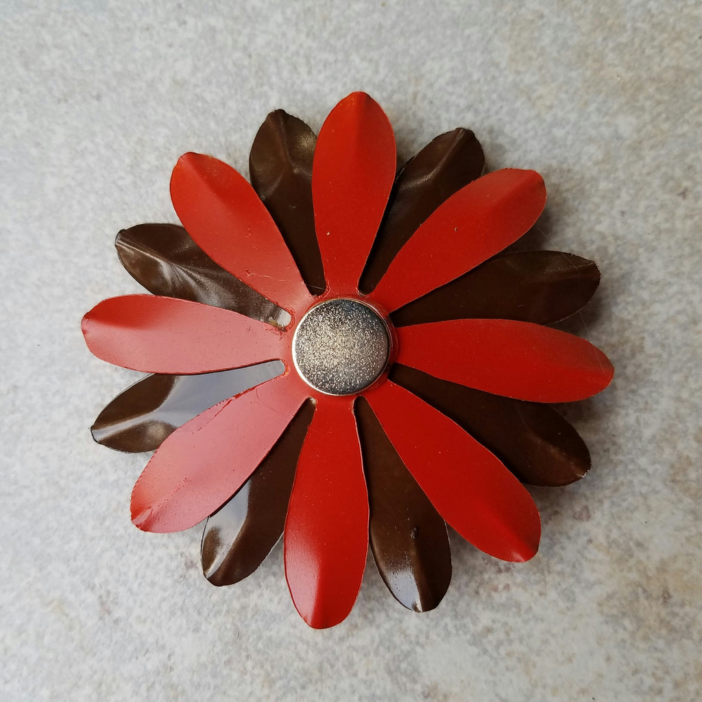 Large Thanksgiving Flower Magnet