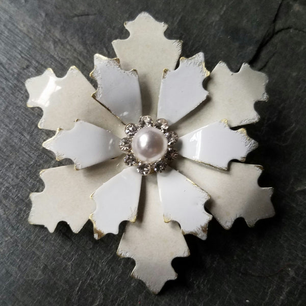 Primitive Snowflake Brooch