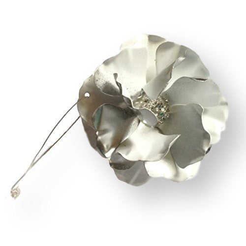Victorian White and Silver