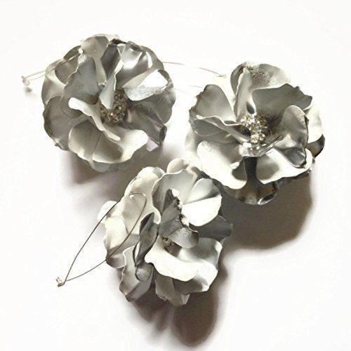 Victorian White and Silver
