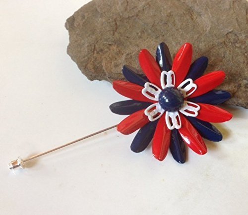 Red White and Blue Lapel Pin