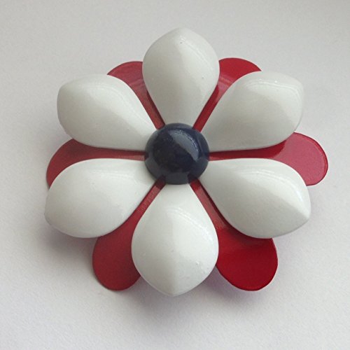 Red White and Blue Brooch