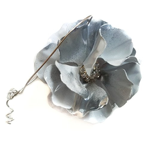 Victorian White and Silver
