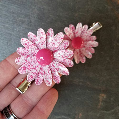 Pink Hair Clip Set