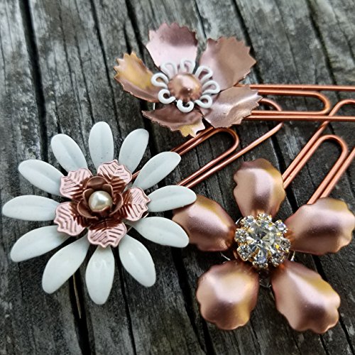 Copper Painted Metal Planner Clip