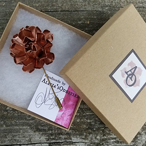 Copper Tone Lapel Pin